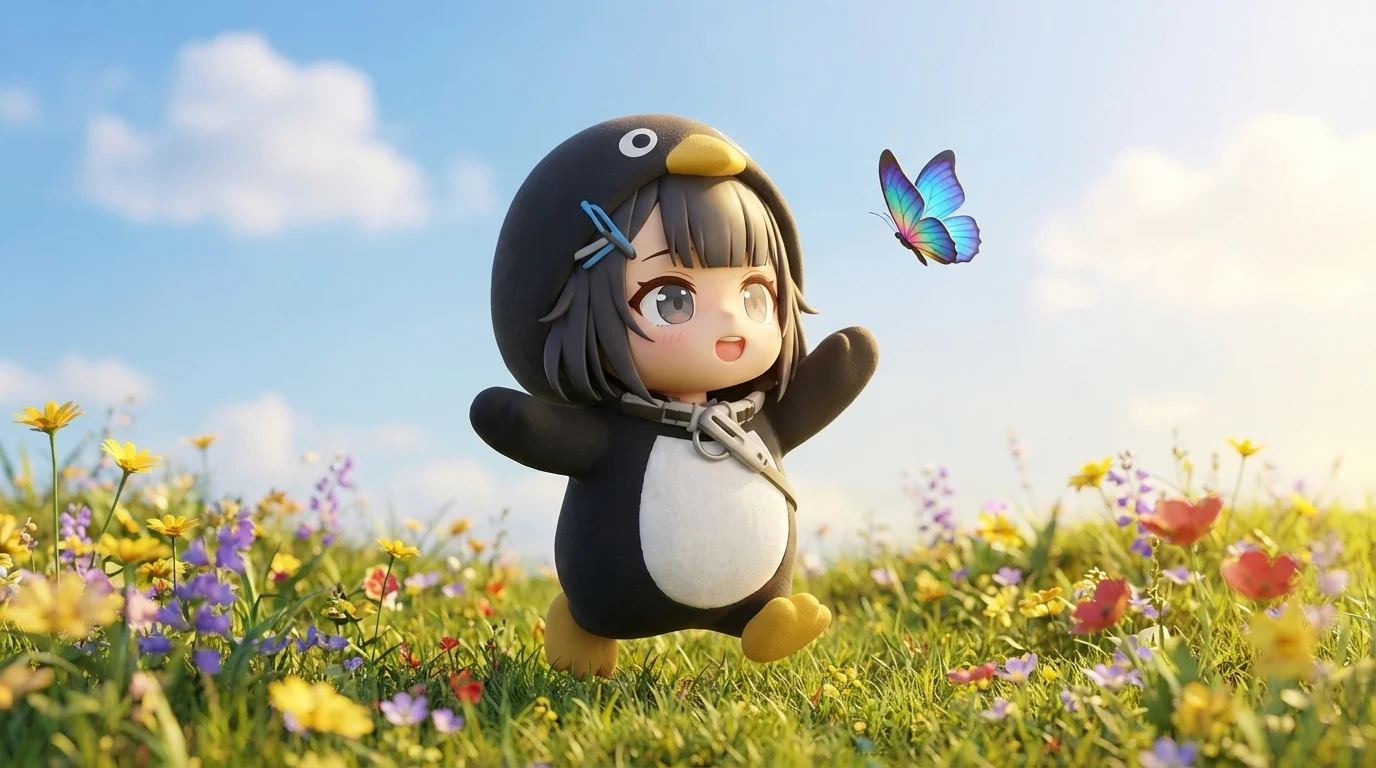 Meadow Butterfly Chase