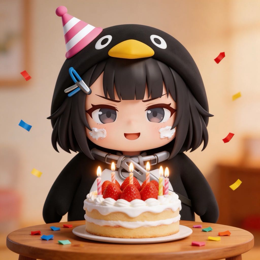 Eating Cake with Frosting